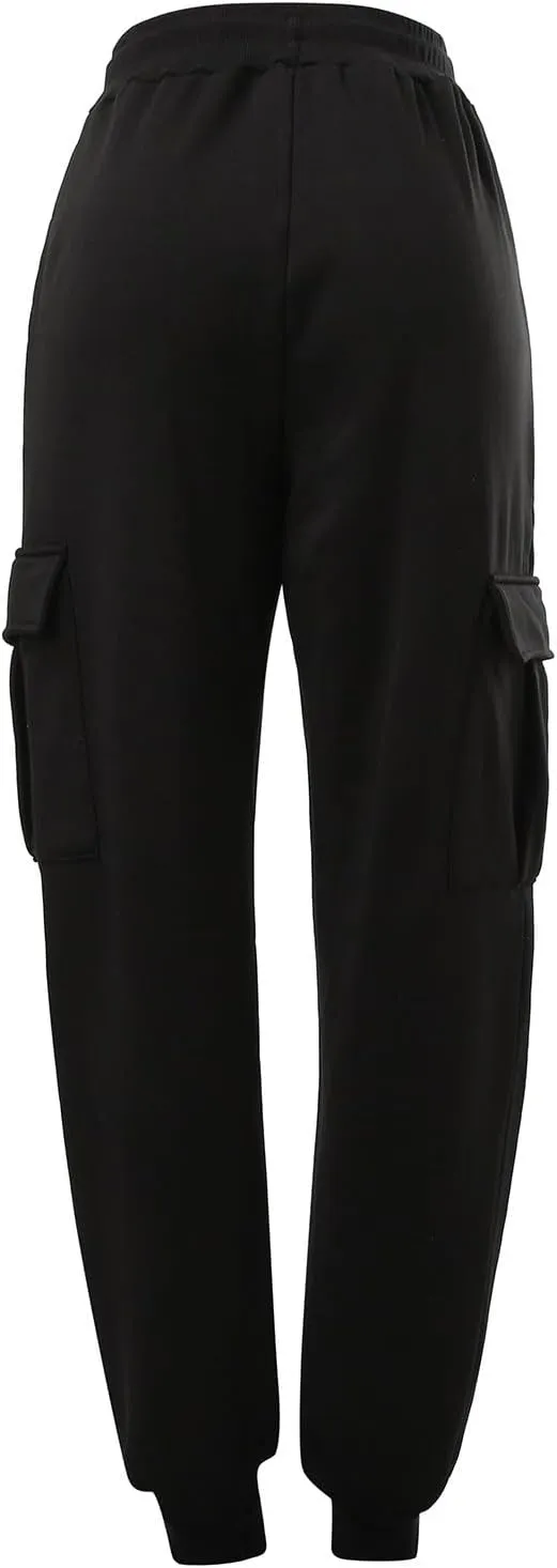 Men's Zipper Pockets Casual Slim Track Pants Workout Gear for Men Clothes Men's Fast Dry Stretch Pants Cargo Overalls for Men
