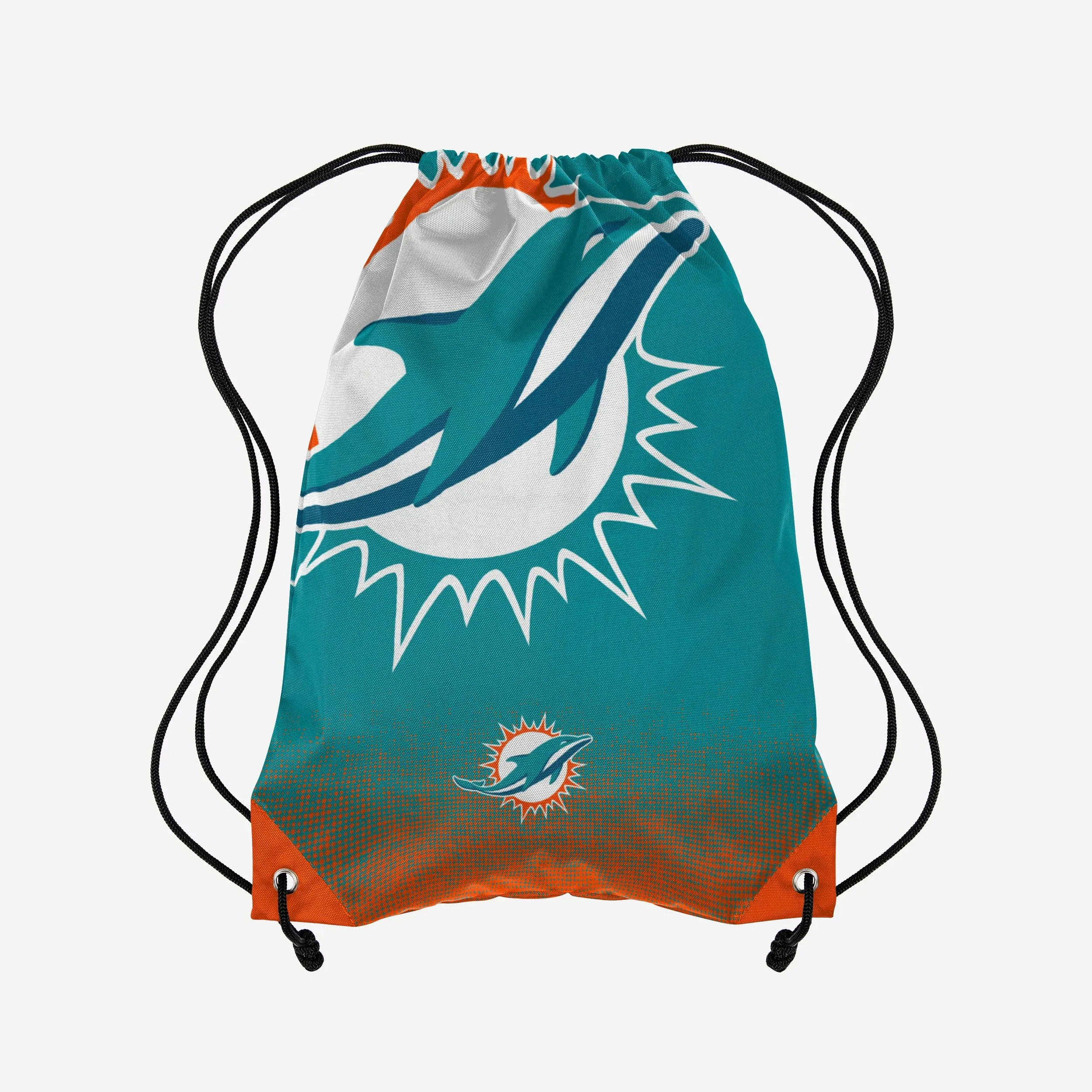 Miami Dolphins Gradient Drawstring Backpack