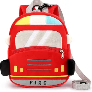 mibasies Toddler Backpacks for Girls 2-4: Plush Backpack -3D Animal Cartoon Mini Travel Bag -10 inch Toddler Backpack Leash