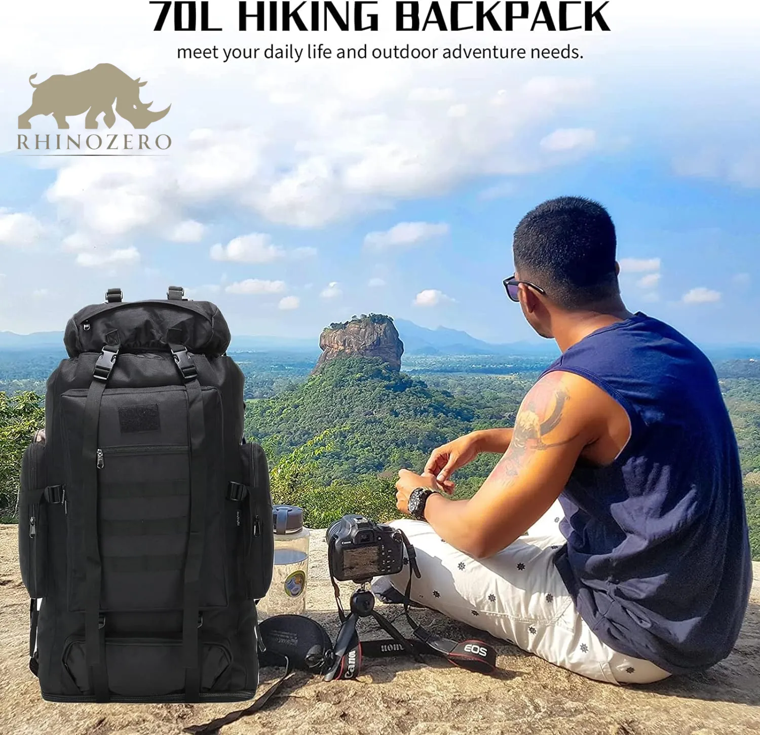 Military rucksack sport bag