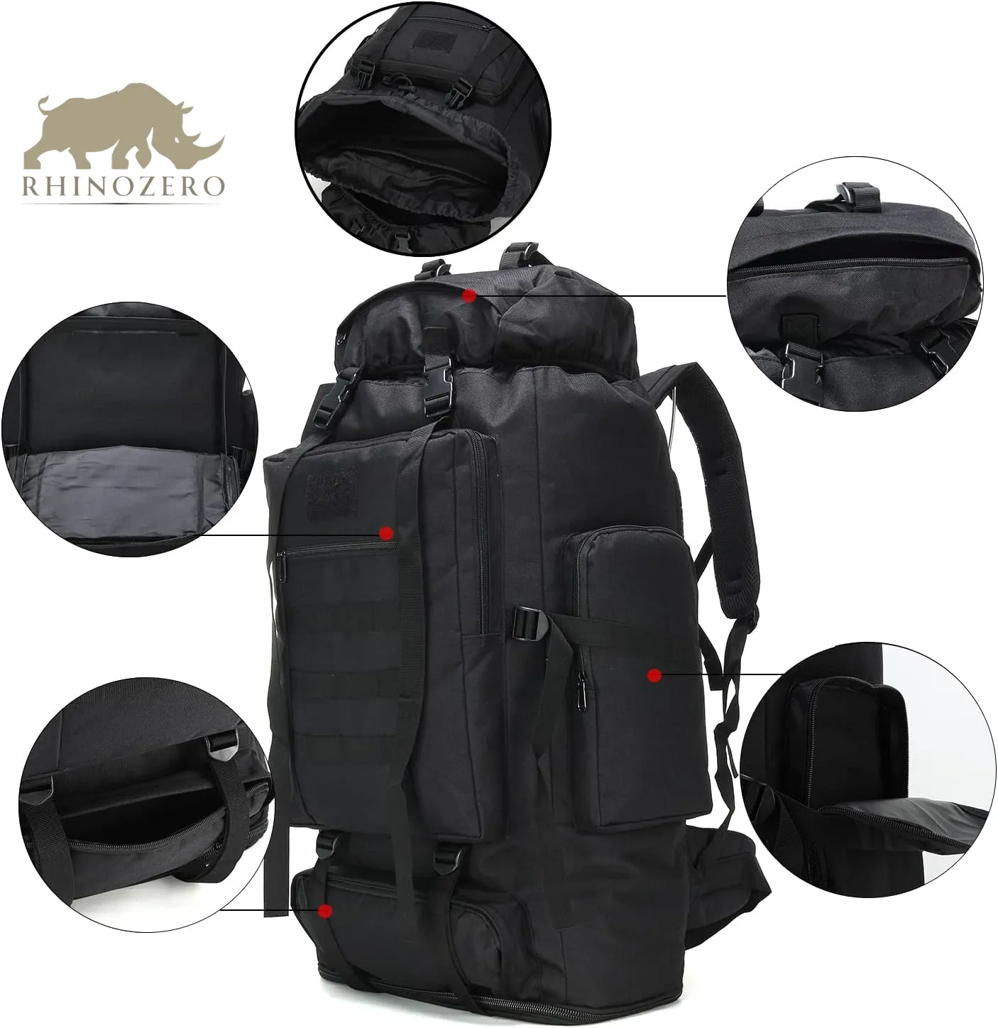 Military rucksack sport bag