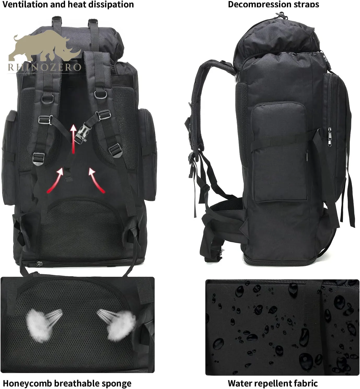 Military rucksack sport bag