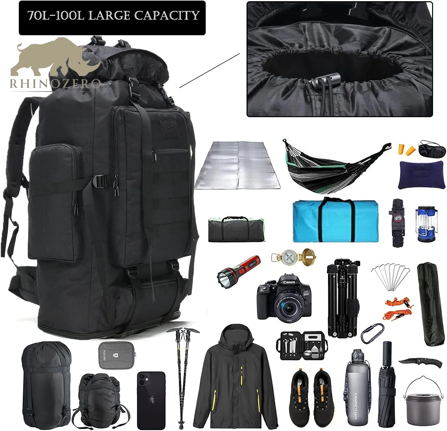 Military rucksack sport bag