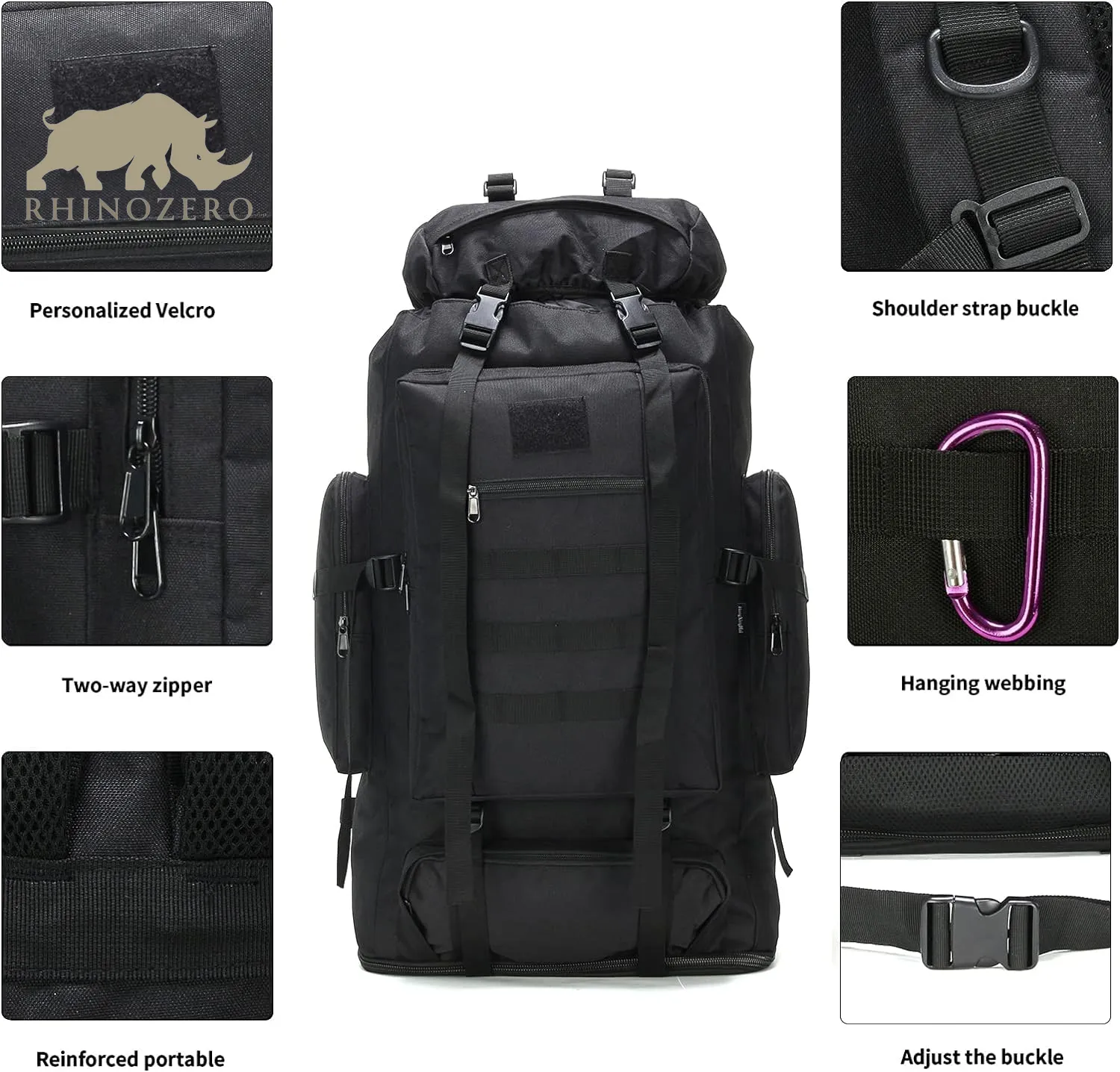 Military rucksack sport bag