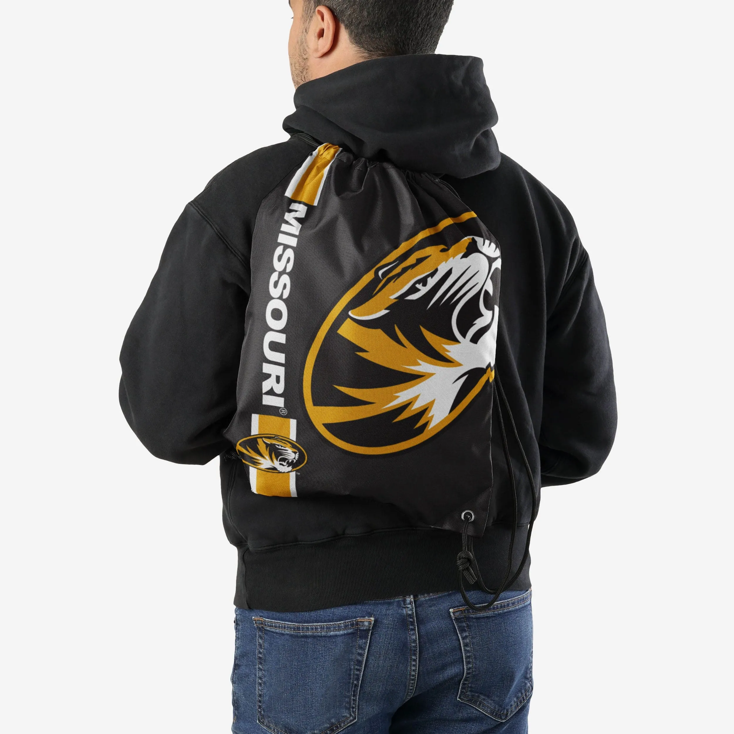 Missouri Tigers Big Logo Drawstring Backpack