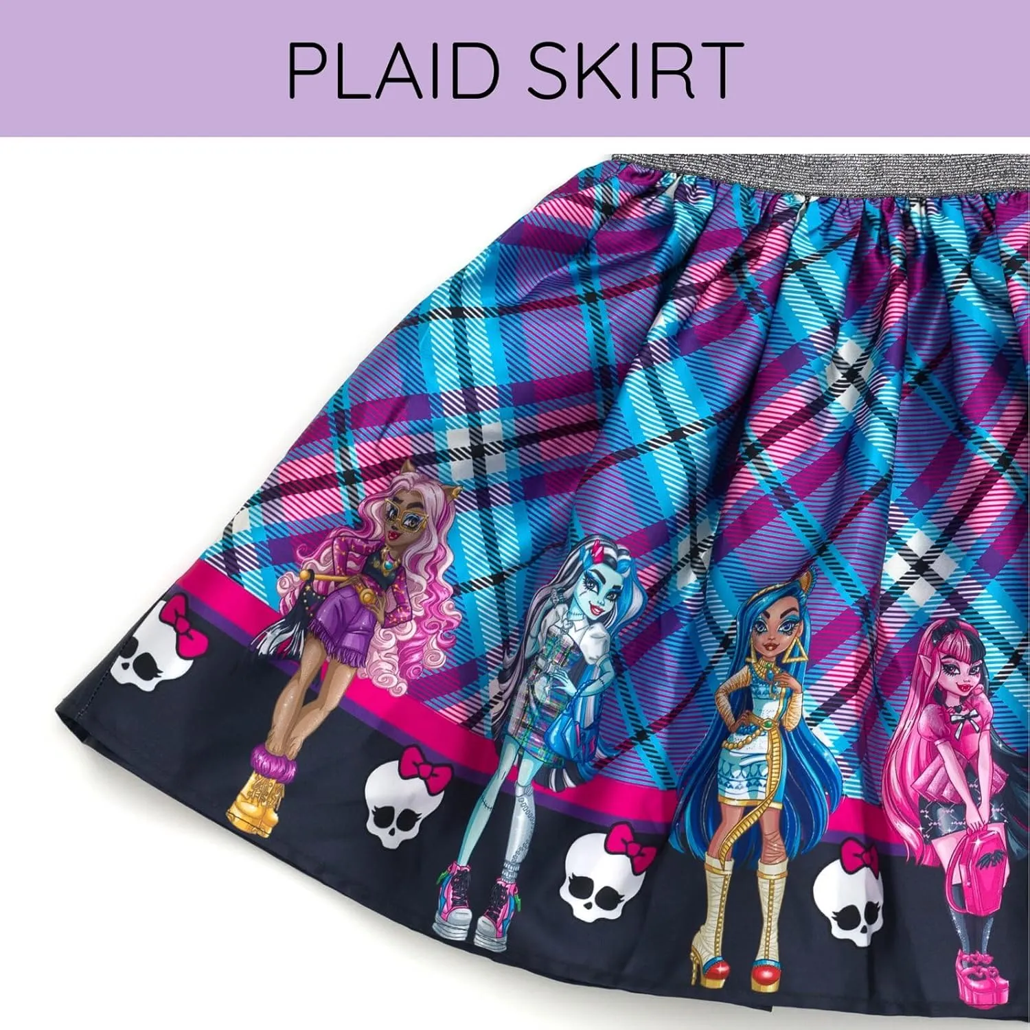 Monster High Little Girls Dress Kid to Big Kid Sizes (4-14-16)
