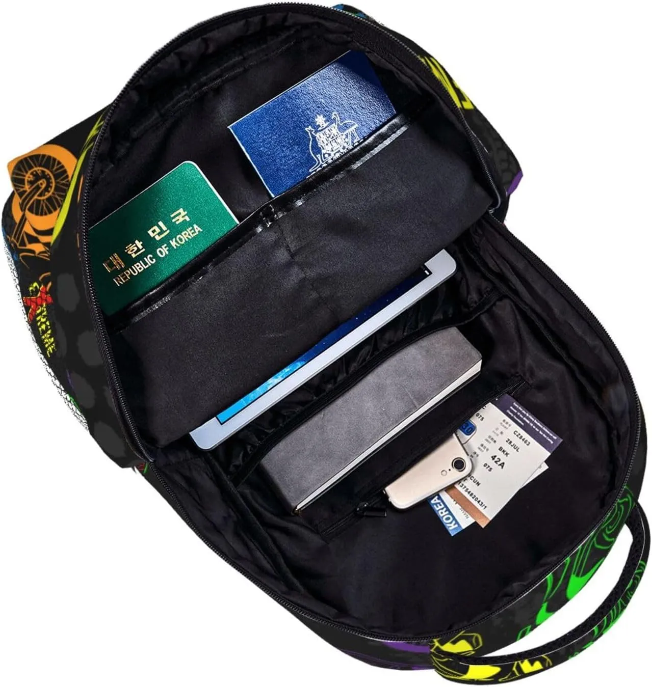 Motorcycles Grunge Guys Modern Urban Extreme Race Backpacks 15 Inch Laptop Backpack Multipurpose Double Shoulder Bag For Men Women Gifts