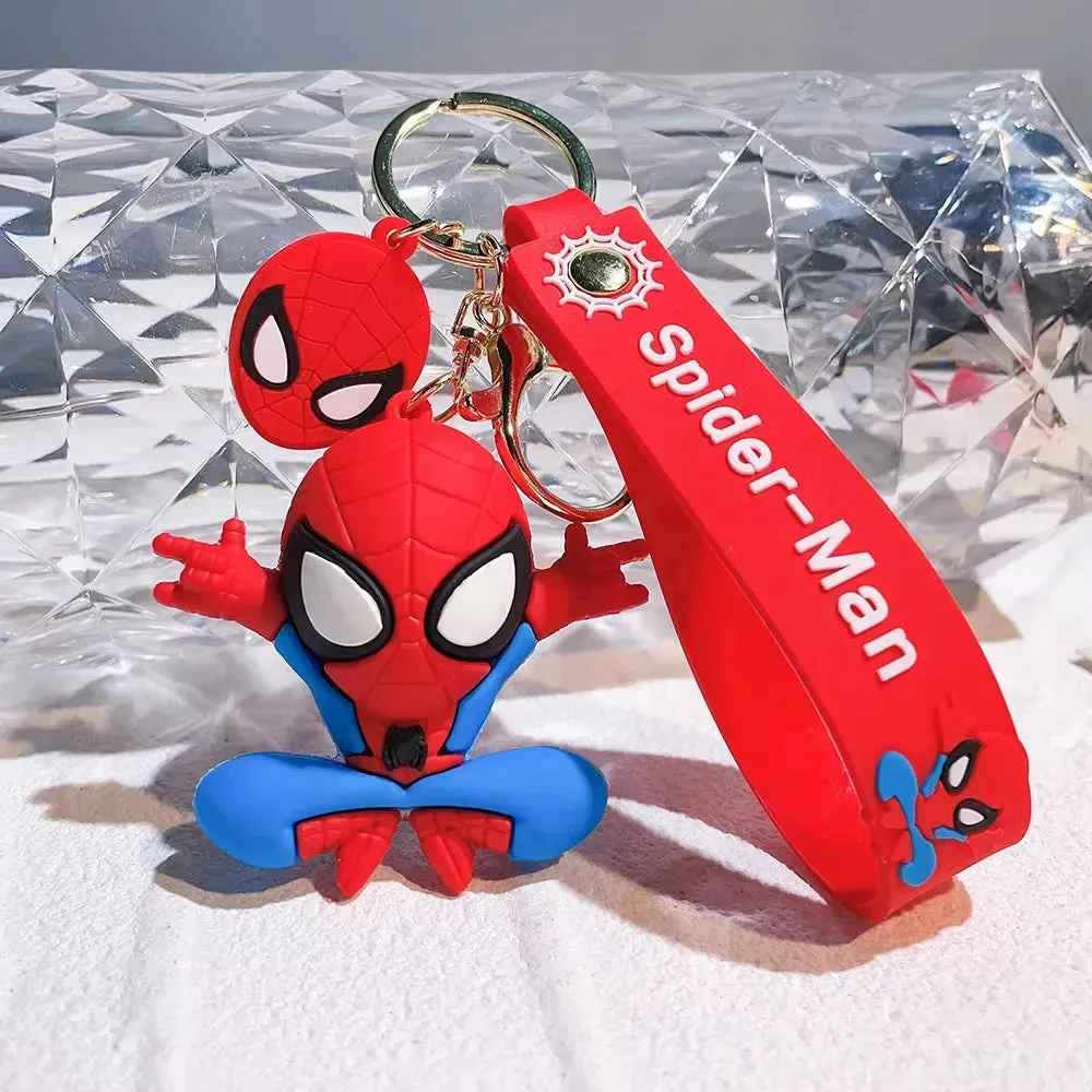 Multiverse Spiderman 3D keychain