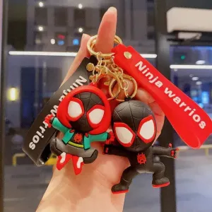 Multiverse Spiderman 3D keychain