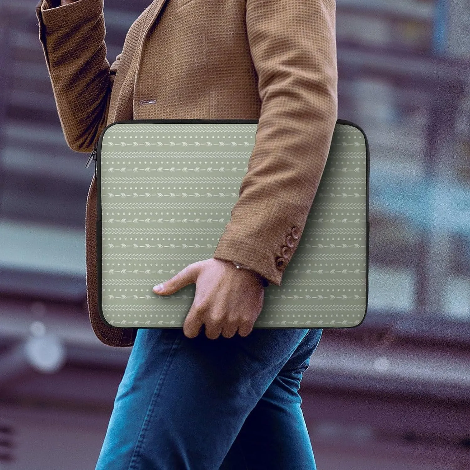 Murray Tartan All Print Hands Free Withdrawal Laptop Bag Unisex