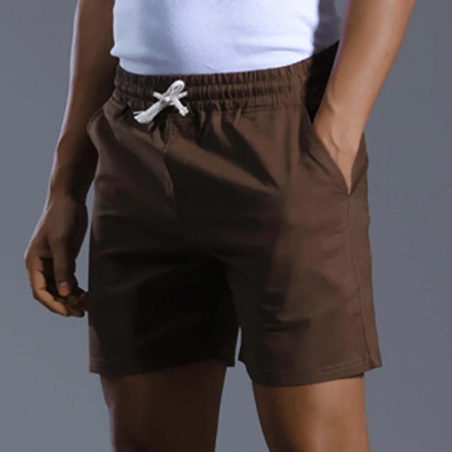Muscularfit Mens Stretch Shorts Summer Causal Elastic Waist Drawstring Cotton Linen Shorts Loose Fit Solid Gym Beach Shorts