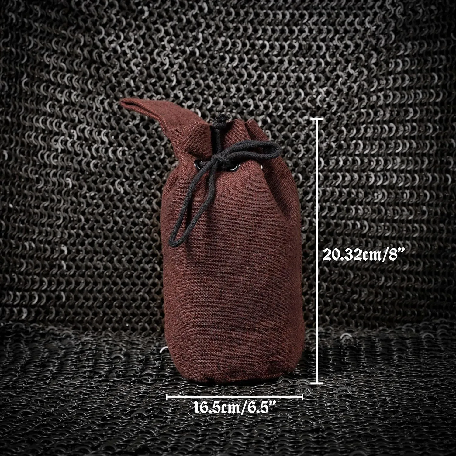 Mythrojan Drawstring Belt Pouch: Medieval Renaissance Bag Costume Accessories Coin Purse