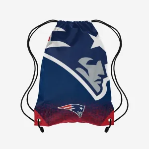New England Patriots Gradient Drawstring Backpack