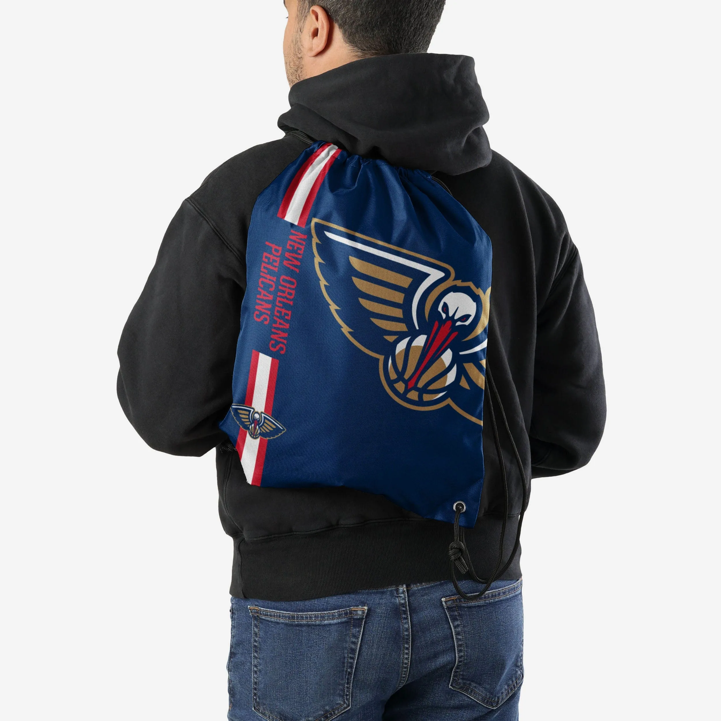 New Orleans Pelicans Big Logo Drawstring Backpack
