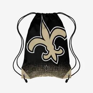 New Orleans Saints Gradient Drawstring Backpack