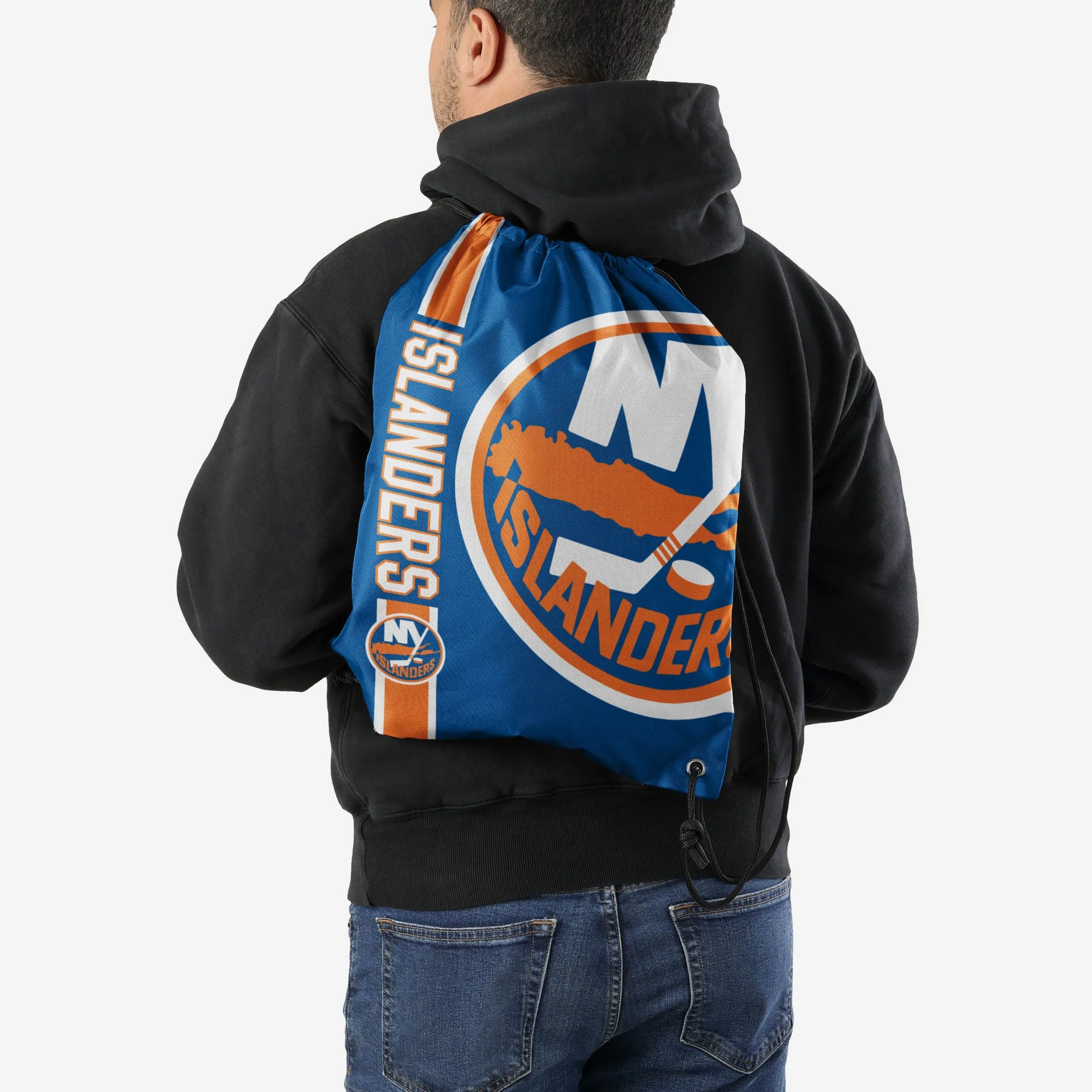 New York Islanders Big Logo Drawstring Backpack