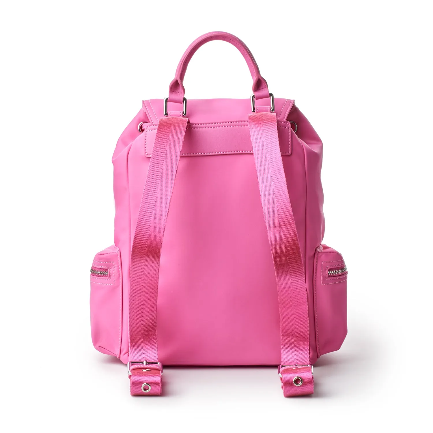 NYLON BACKPACK - HOT PINK