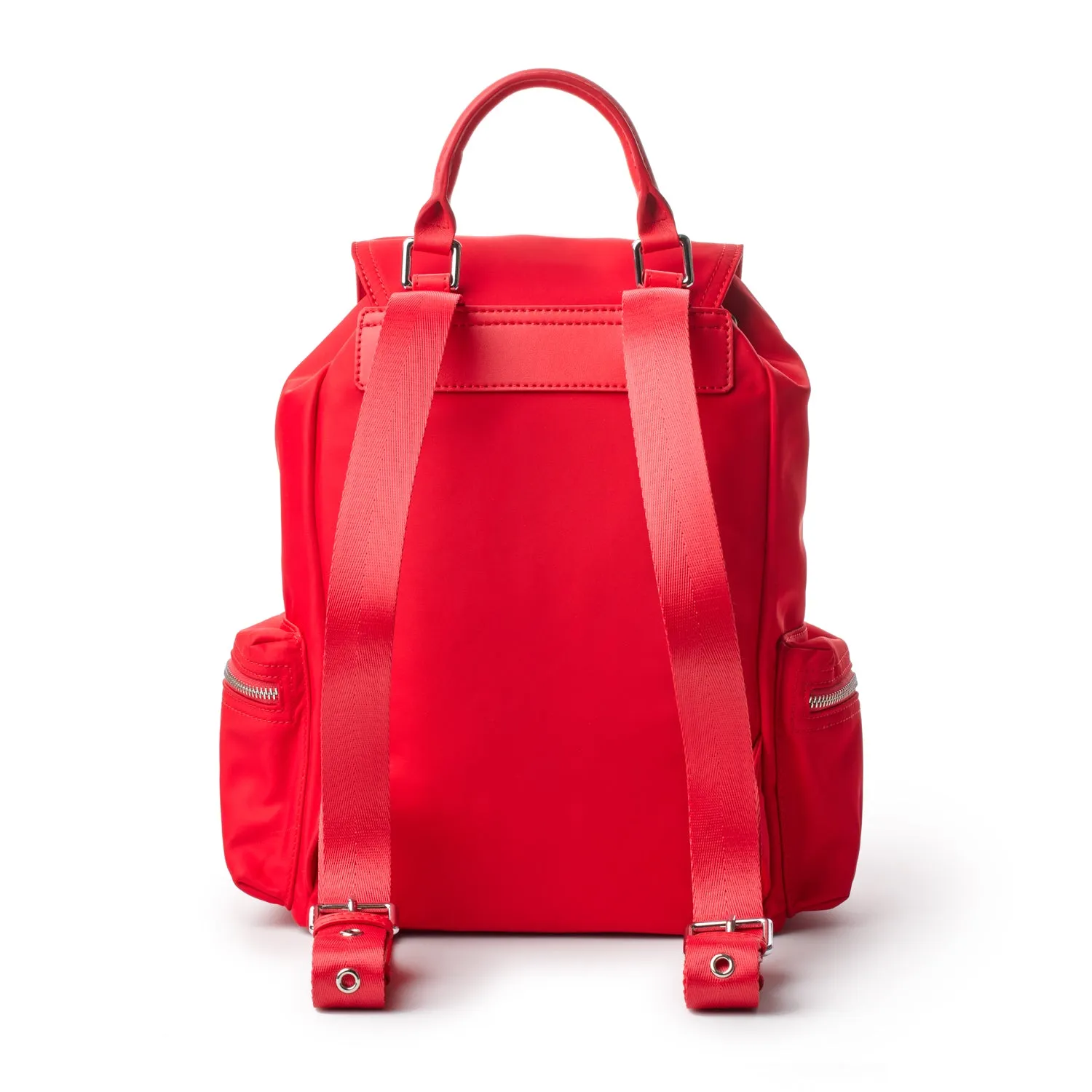 NYLON BACKPACK - RED