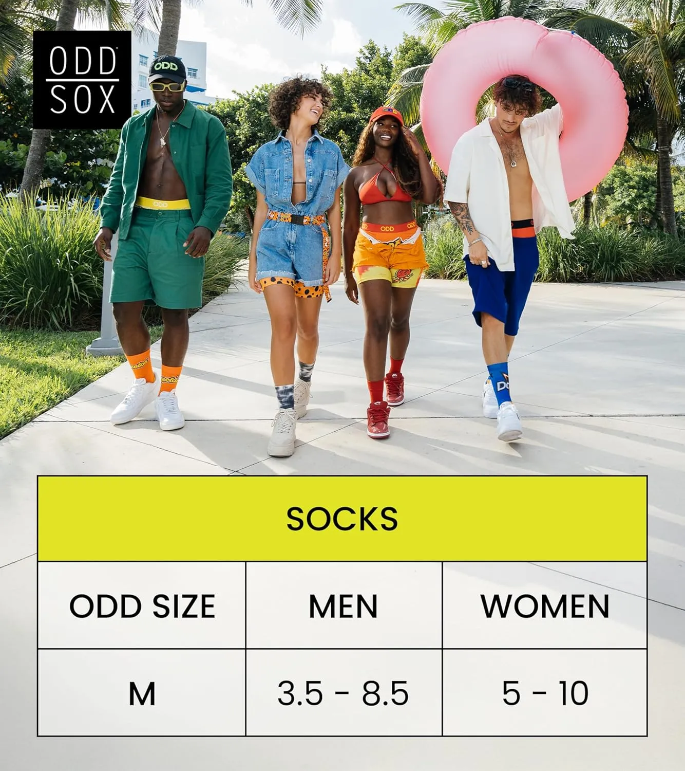 Odd Sox Nickelodeon Cartoon Characters Fun Cute Socks for Women 5-10