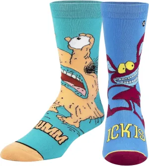 Odd Sox Nickelodeon Cartoon Characters Fun Cute Socks for Women 5-10