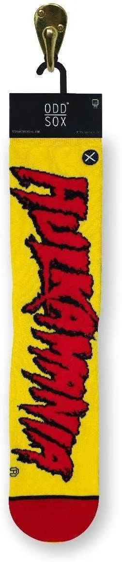 Odd Sox, WWE Elite, Hulk Hogan Men's Crew Socks, Large Assorted Styles