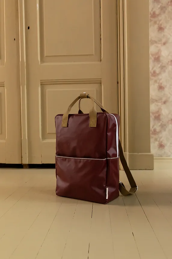 one color big backpack - mochila grande unicolor