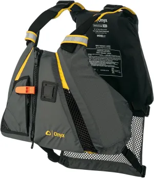Onyx MoveVent Dynamic Paddle Sports Life Vest, Yellow, M/L