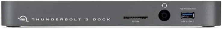 OWC 12-Port Thunderbolt 3 Dock with Cable, for Windows PC and Mac, Space Gray (OWCTB3DK12PSG)