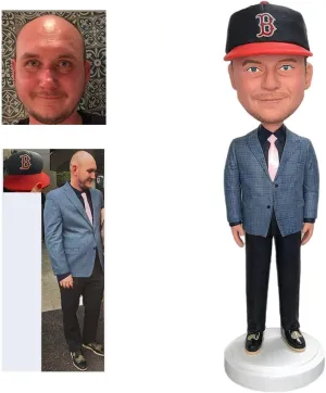 Personalized Custom Bobbleheads - Handmade Unique Figurine, Full Body Action Figure Based on Your Photos for Wedding, Birthday, Anniversary