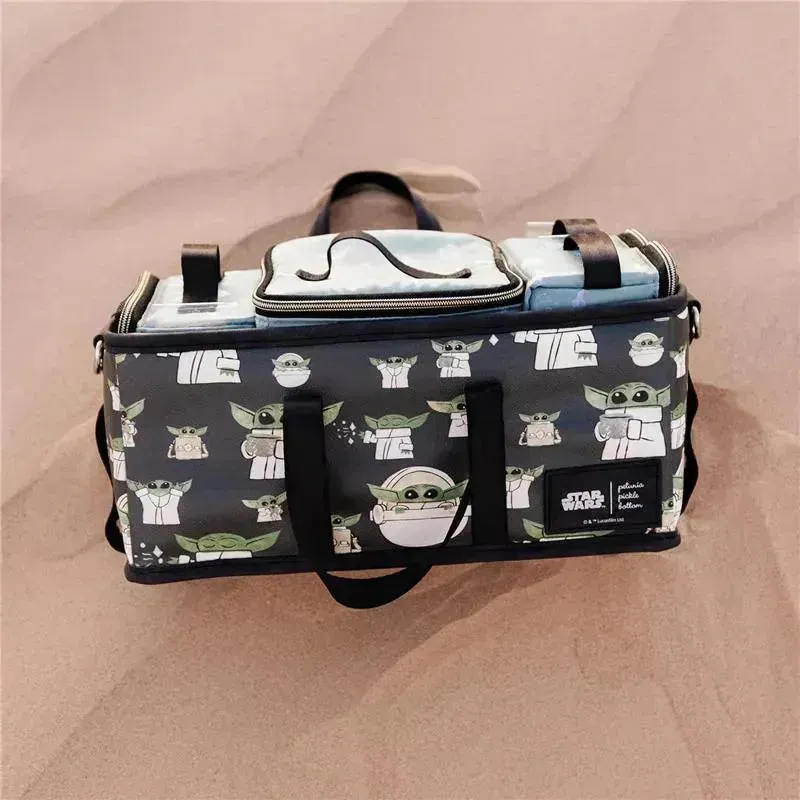 Petúnia - Kit Deluxe Inter-Mix Pickle Bottom, Organizador de fraldas para bebês, Disney Star Wars, The Child