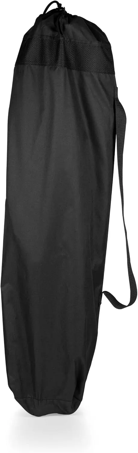 PICNIC TIME NCAA Stanford Cardinal PT-XL Heavy Duty Camping Chair, XL Beach Chair, 400 lb Capacity Camp Chair, (Black)