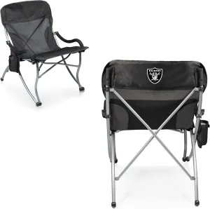 PICNIC TIME NFL PT-XL Heavy Duty Camping Chair, XL Beach Chair, 400 lb Capacity Camp Chair