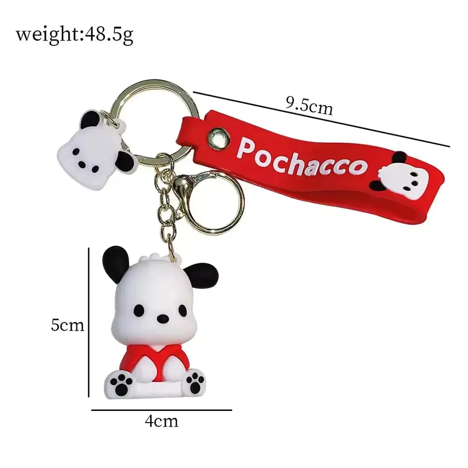 Pochacco Pup Pack 3D Keychain