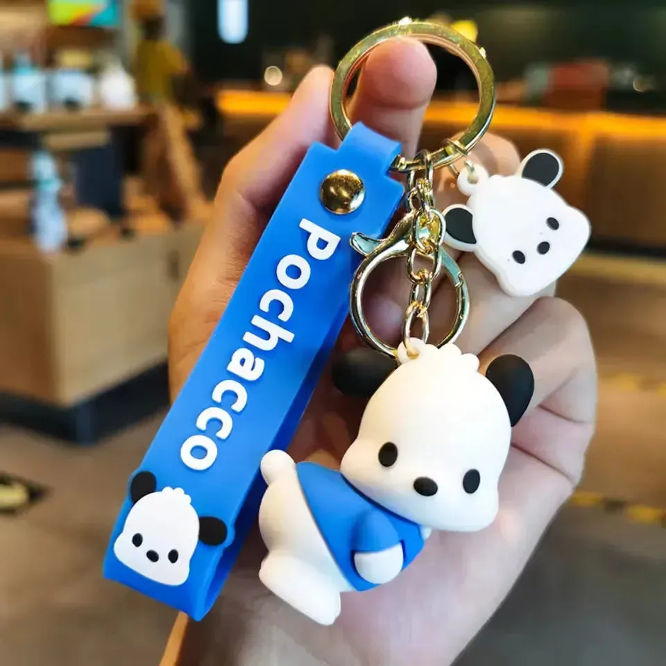 Pochacco Pup Pack 3D Keychain