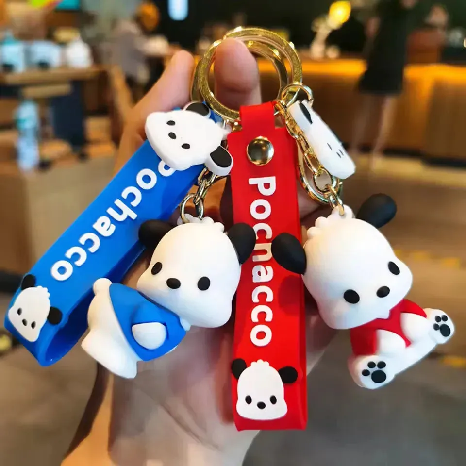 Pochacco Pup Pack 3D Keychain