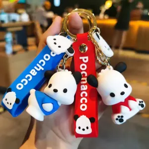 Pochacco Pup Pack 3D Keychain