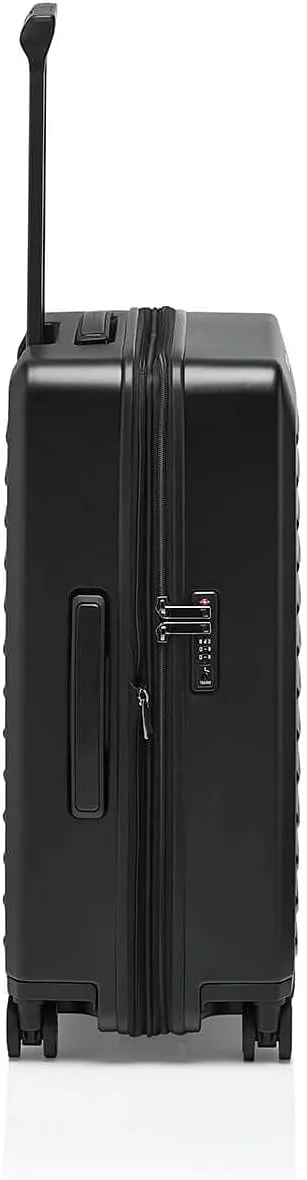 PORSCHE DESIGN 27 inch Expandable Spinner Luggage - Expandable Depth of 1.5" - Hardside Travel Suitcase - Roadster Collection - Black Matte