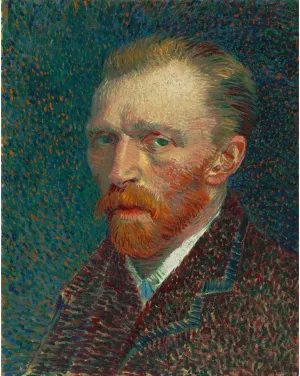 Poster Print Rolled - Van Gogh - Self-Portrait - 30x40 Inch Wall Decor Poster Art Print