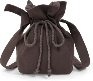 PROCOS Medieval Bag Canvas Renaissance Drawstring Shoulder Bag Coin Purse Costume Accessories for Festival LARP Christmas