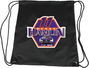 R and R Imports Denny Hamlin Nascar Cinch Bag with Drawstring New for 2022