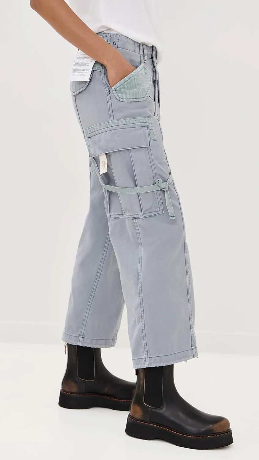 R13 Women's Cropped Cargo Pants