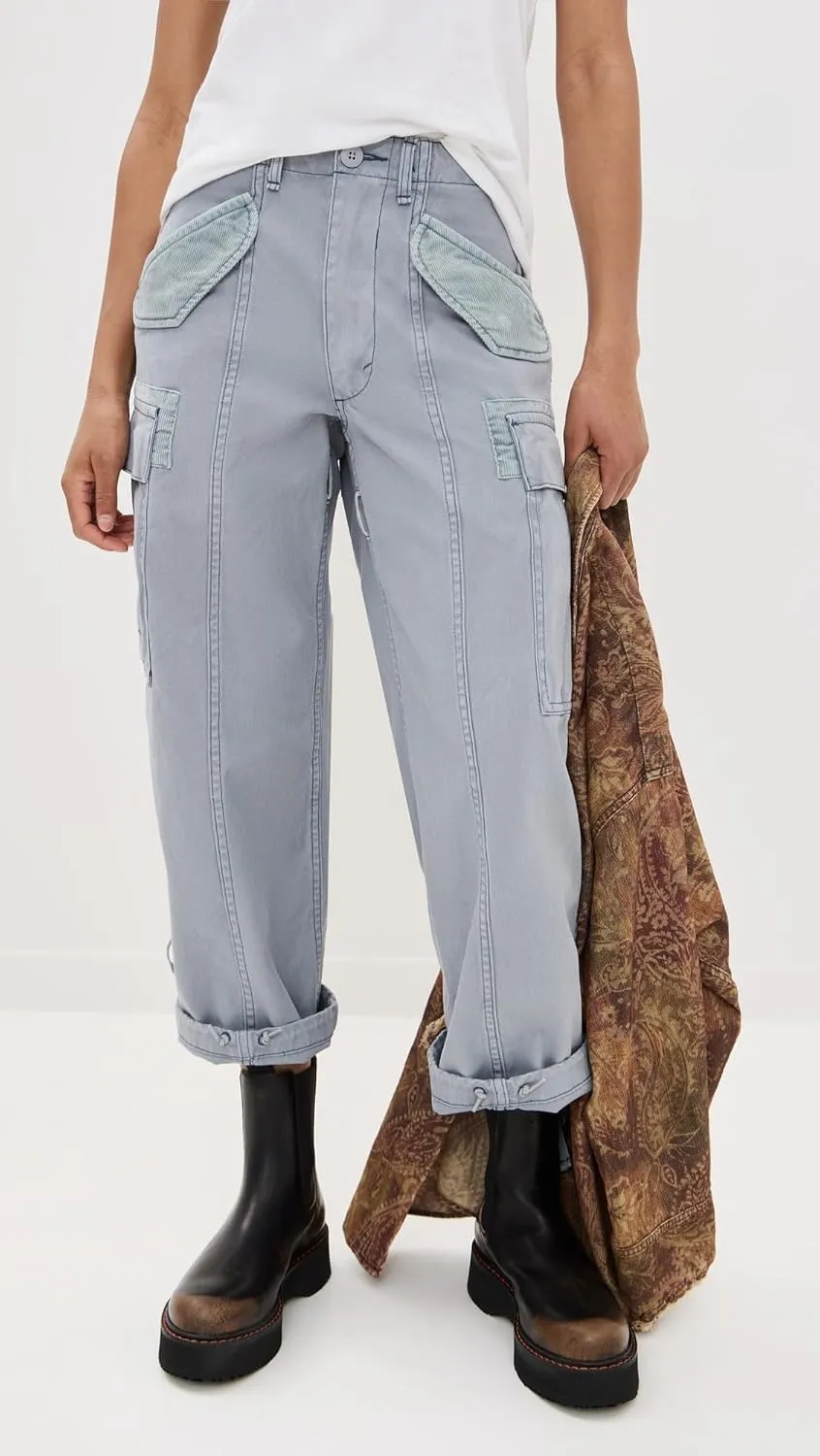 R13 Women's Cropped Cargo Pants