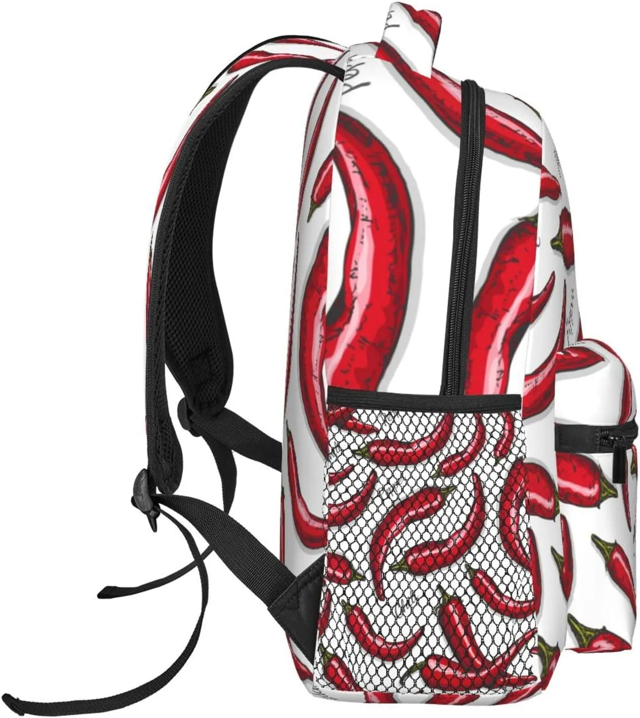 Red Chili Pepper Backpacks 15 Inch Laptop Backpack Multipurpose Double Shoulder Bag For Men Women Gifts