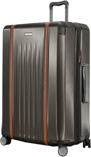 Ricardo Beverly Hills Montecito 2.0 Hardside with Dual Spinning Wheels, Expandable with Comfort Grip for Easy Packing and Moving, Men and Women, Graphite, Check-In Large 29-Inch