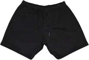 RIFLESSI Men's Premium Heavyweight Classic Casual Cotton Fleece Sweat Shorts with Drawsting and Zipper Pockets