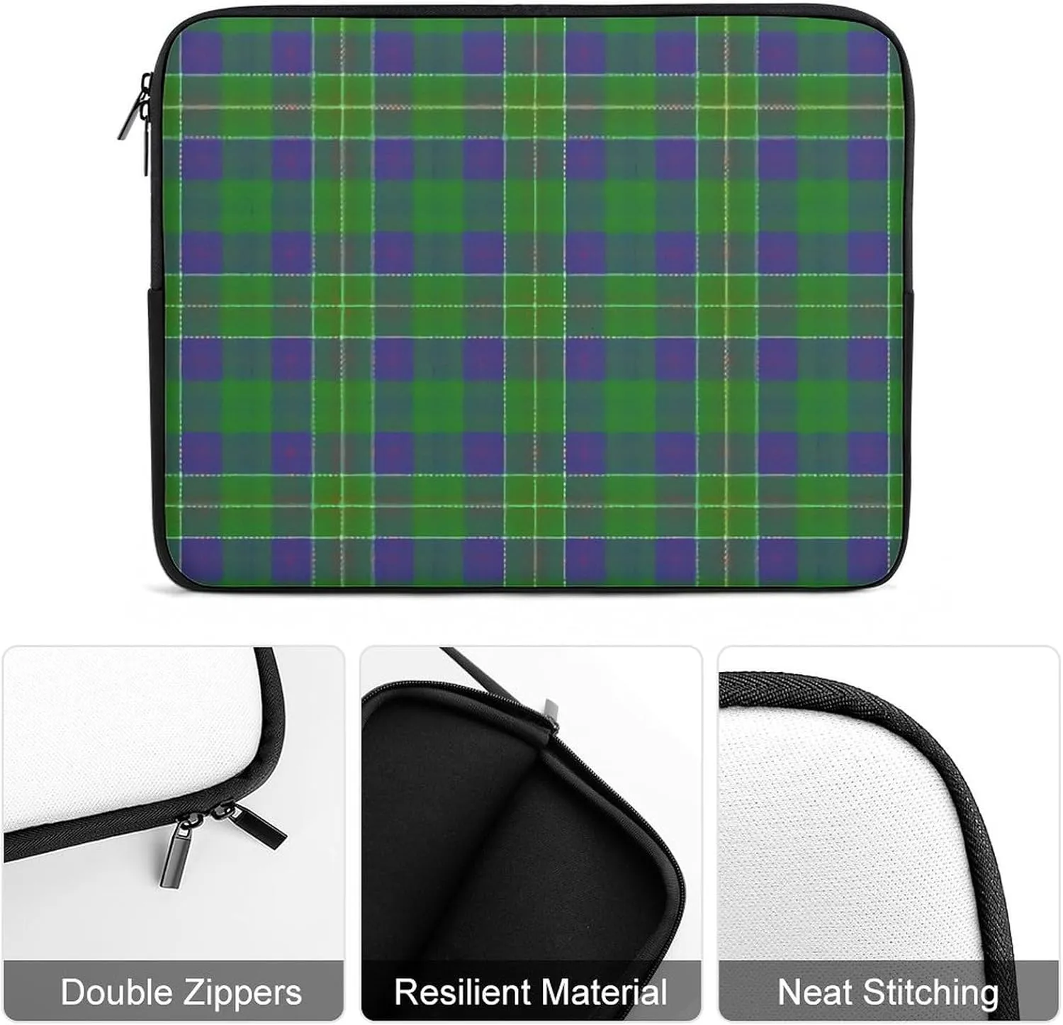 Royal Stewart Tartan All Print Hands Free Withdrawal Laptop Bag Unisex