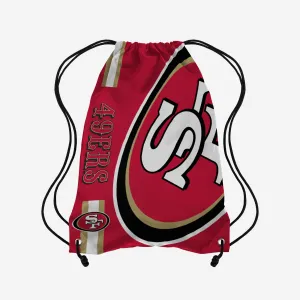 San Francisco 49ers Big Logo Drawstring Backpack