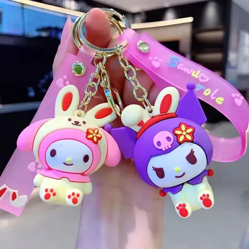 Sanrio Bunny Ears 3D Keychain