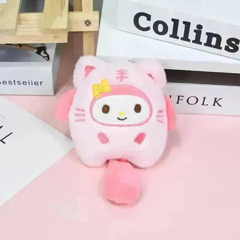 Sanrio Character Cat Cosplay Plush Keychain