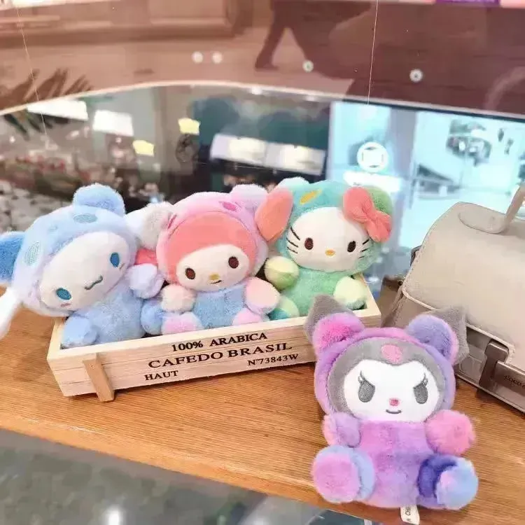 Sanrio Character Cuddle Crew Plush Keychain